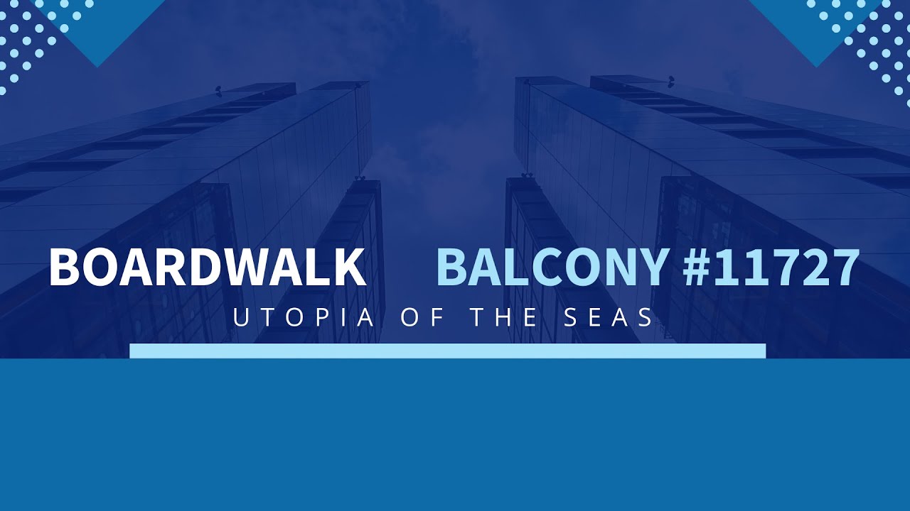 Royal Caribbean Utopia of the Seas Boardwalk Balcony Cabin 11727 Tour