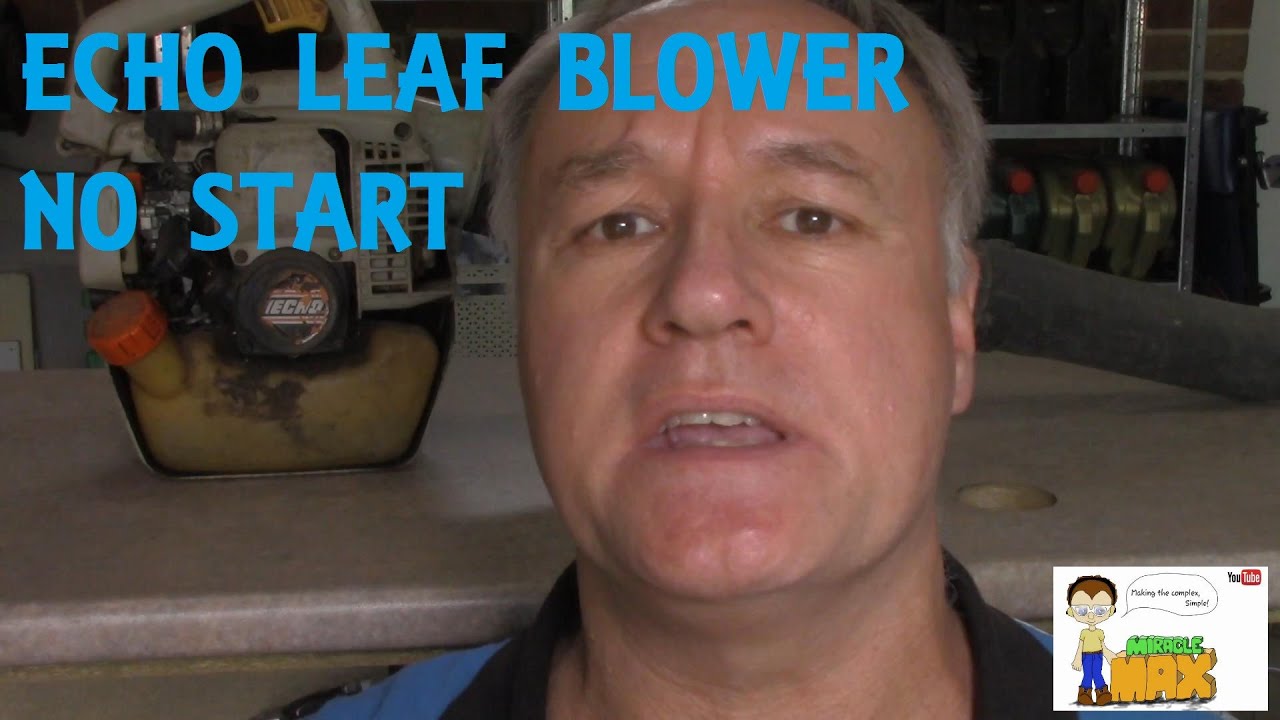 Echo Leaf Blower No Start MiracleMAX
