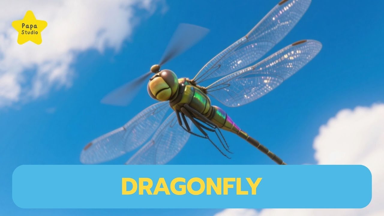 Dragonfly - The Helicopter of Nature