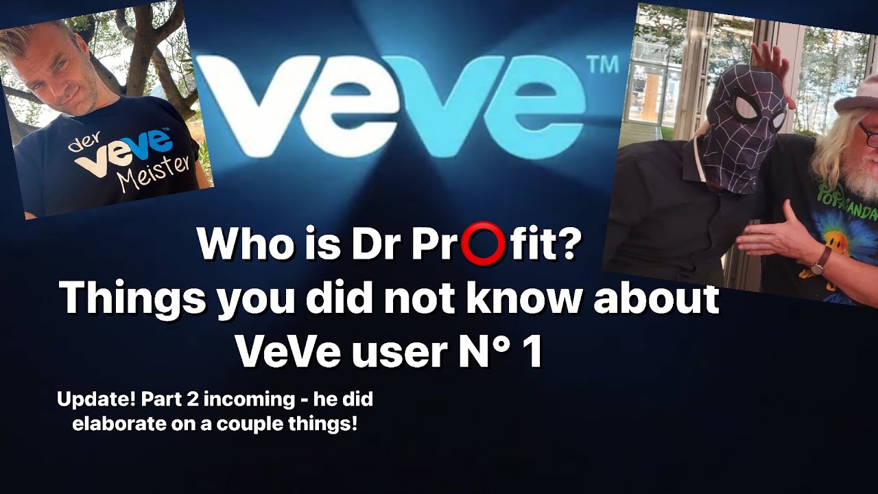 Dr Profit - biggest #veve whale ever! CLICKBAIT warning! Do not watch if you expect him doxxed!