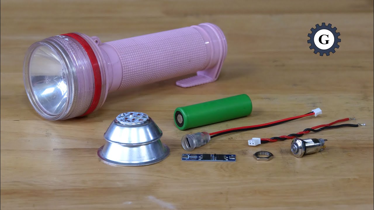 Upgrading a Japanese Flashlight | FUJISTU BL-121