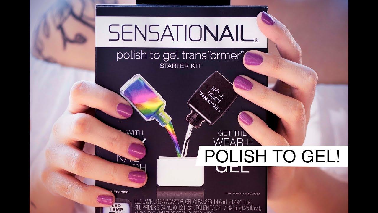 Polish to Gel - Turn Your Regular Polish into Gel Polish Super Fast, Long Wear Gel! | SensatioNail