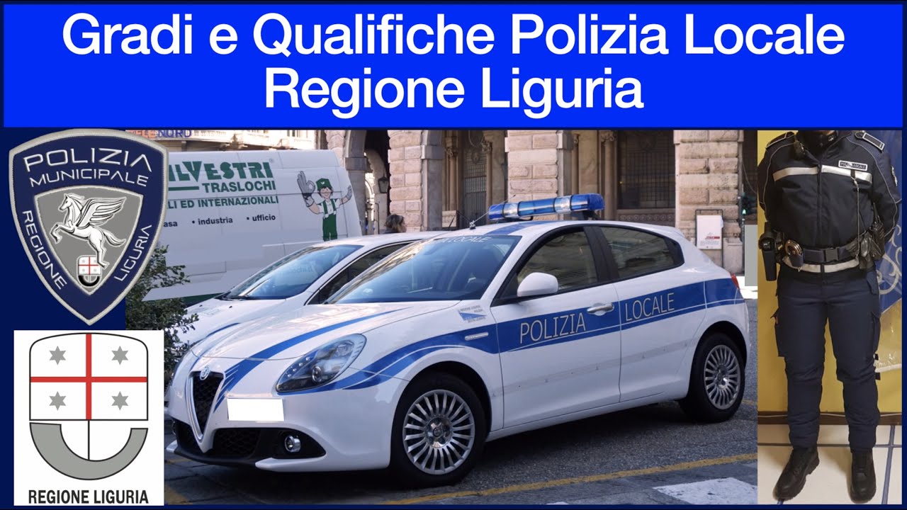 Gradi e Qualifiche Polizia Locale Regione Liguria
