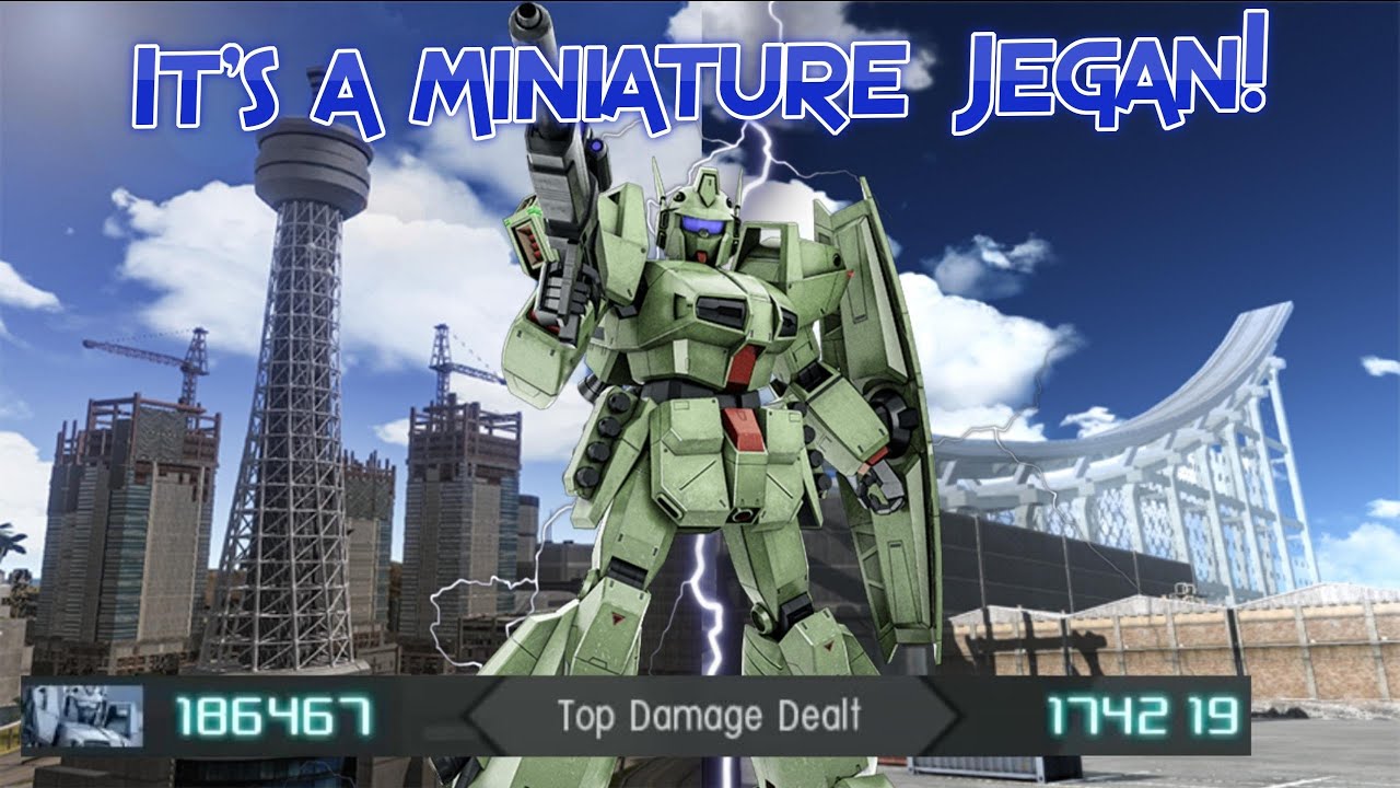GBO2 Heavygun: It's a miniature Jegan!
