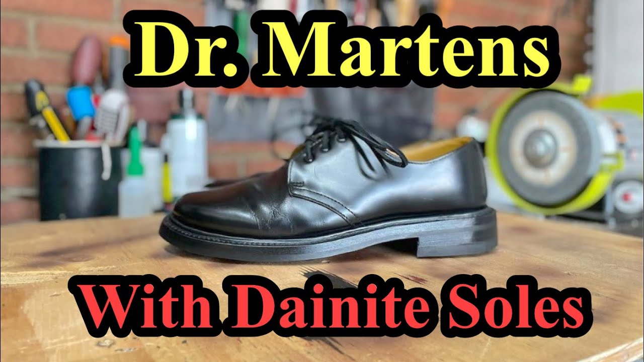 Подошва Dr. Martens с подошвой Dainite