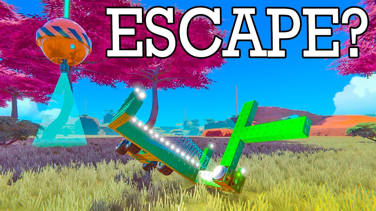 Building ANY VEHICLE I WANT to escape a stranded planet... Trailmakers!