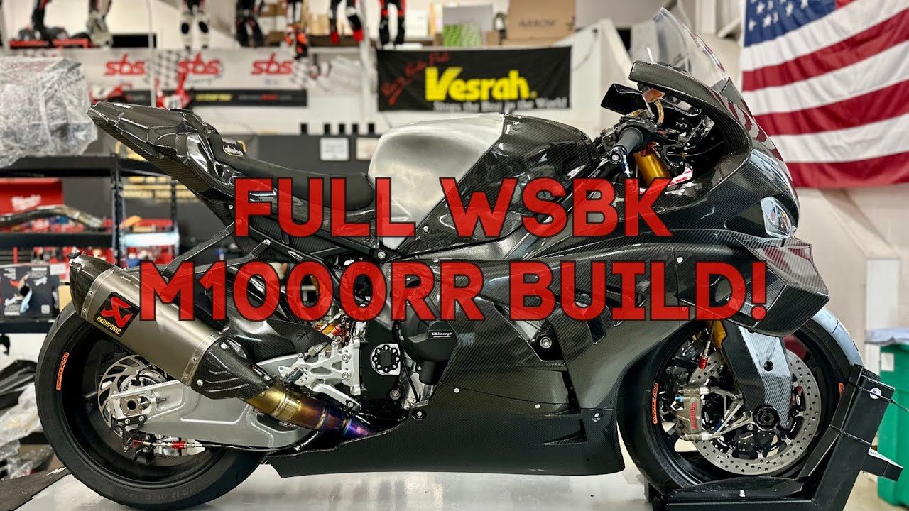 Сборка BMW S1000RR – M1000RR Ultimate WSBK, финальное видеообновление – взвешивание, испытания на...