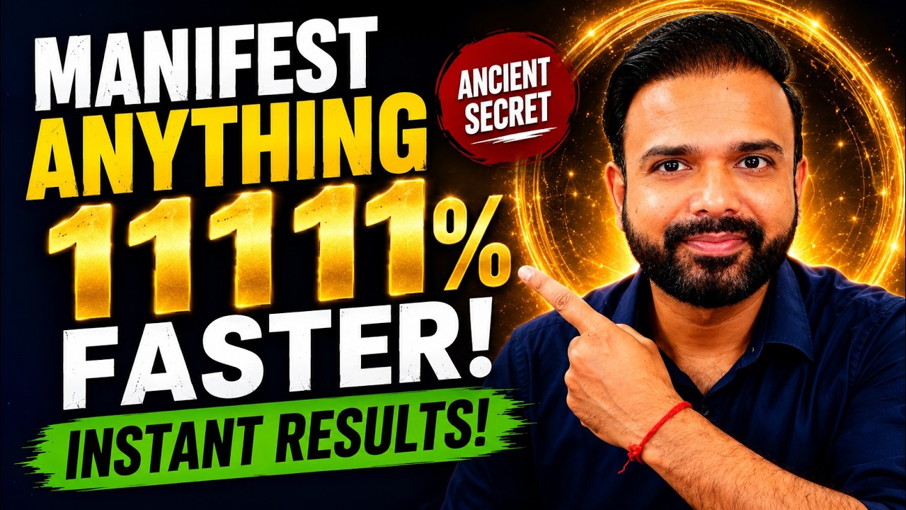 Manifest Anything 1111% Faster! 💫 Law of Attraction Completion Technique (Instant Results)