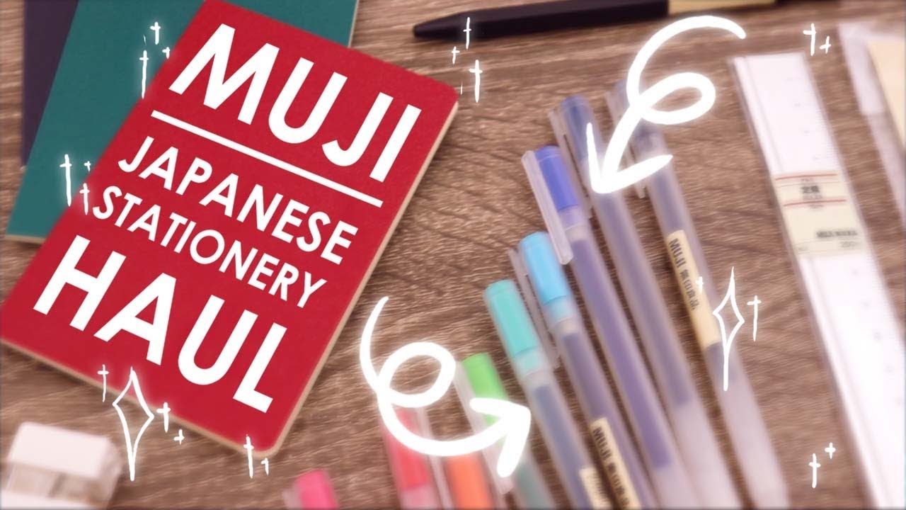 MUJI HAUL - Testing Japanese Stationery
