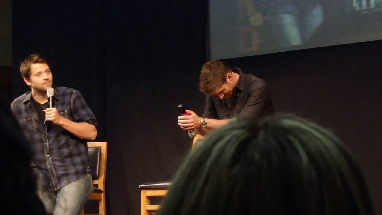 jus in bello 2013: jensen and misha read the resumés and dance and re-enact said resumés