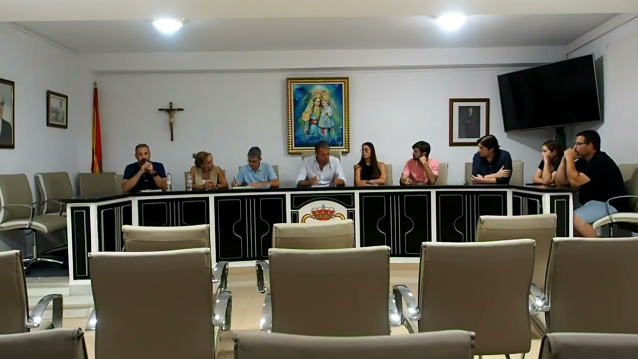 Pleno Ordinario del Ayuntamiento de Tíjola de 31 de Julio de 2024.