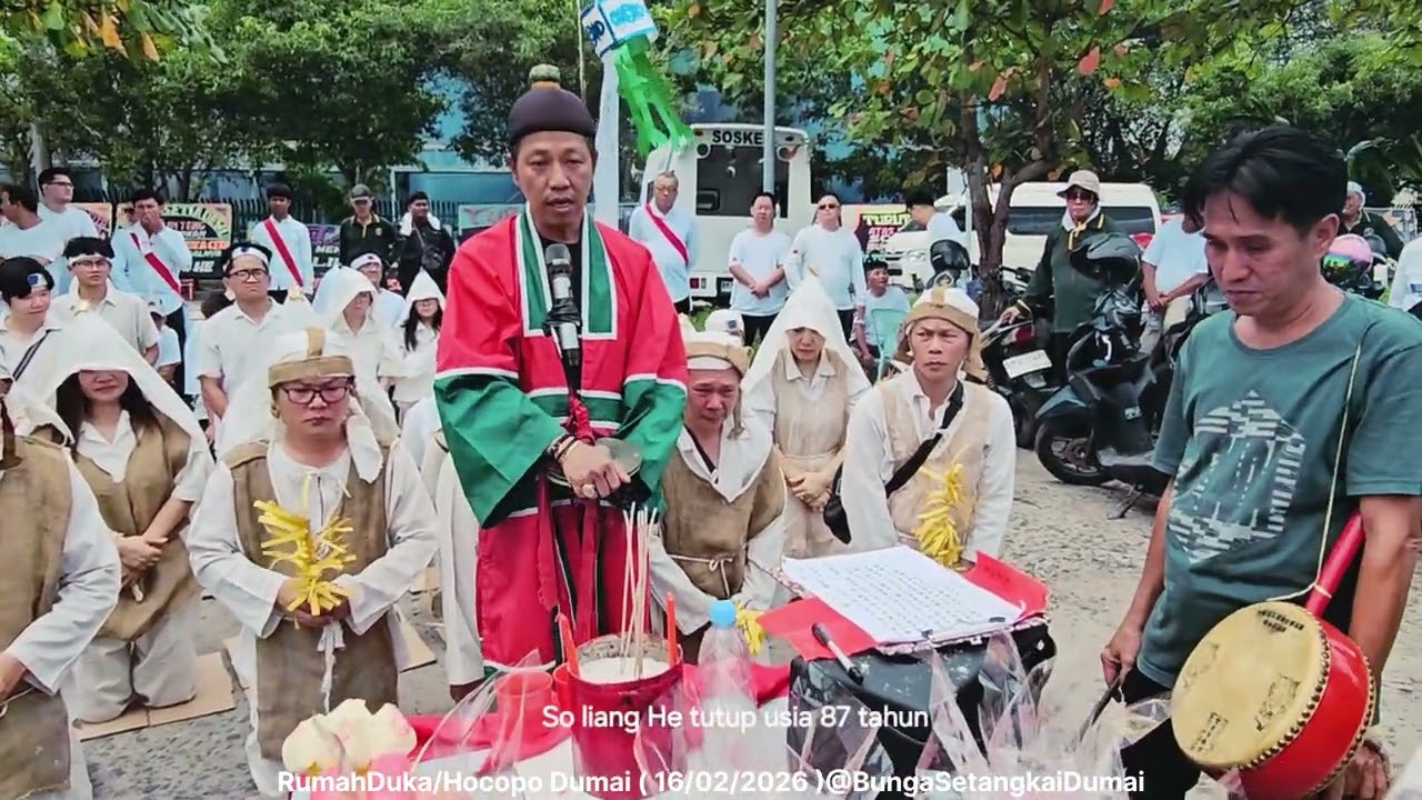 [ 1 ] Prosesi Pemakaman Ibu So Liang He tutup usia 87 tahun Meninggal ( 12/02/2026 ) Dumai Riau