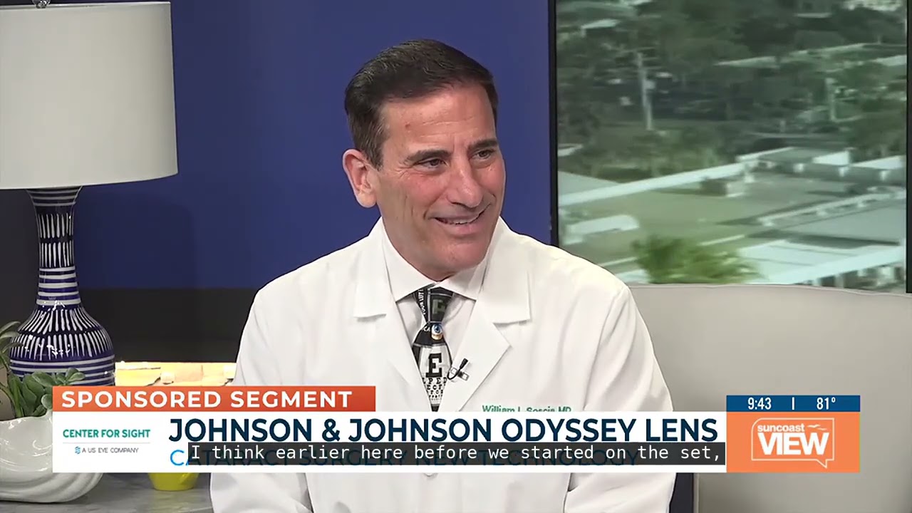 Transforming Vision: Dr. William Soscia discusses the Odyssey IOL | Patient Testimonial with Sharon