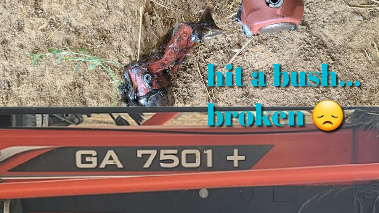 GA 7501+ Kuhn Rotary Rake Arm Removal