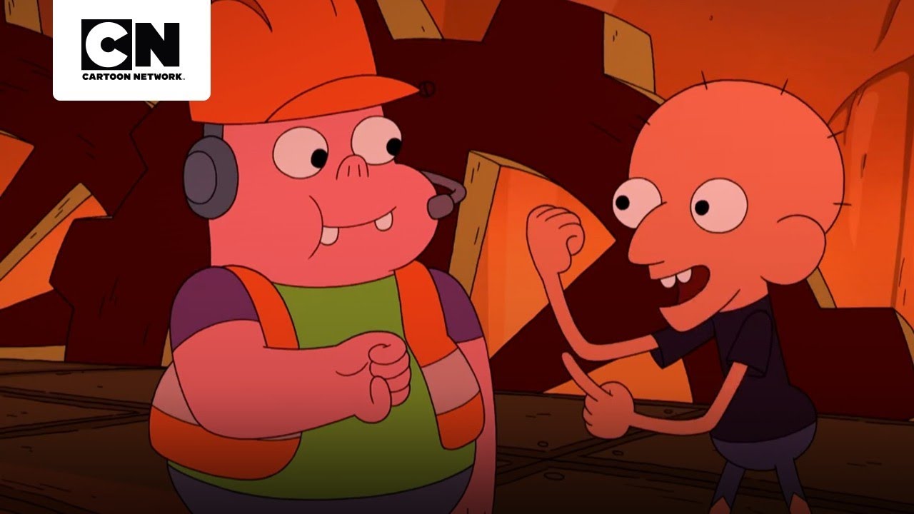 CLARÊNCIO E SUMO SALVAM A ESCOLA DE UMA EMERGÊNCIA | CLARÊNCIO. O OTIMISTA | CARTOON NETWORK