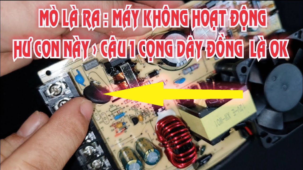 Tuyệt Chiêu 30 Năm Nghề - Sửa Tất Cả Loại Nguồn Máy Mà Không Cần Thay Linh Kiện Nào Cả #thnln.