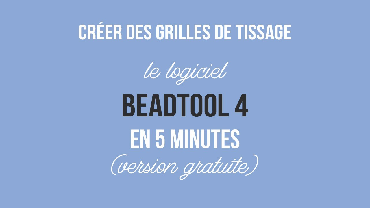 BeadTool 4 - Logiciel pour cr&eacute;er des grilles de tissage de perles