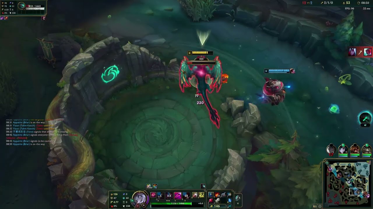 Season 16 day 12 - Game 1: Briar v. Nidalee