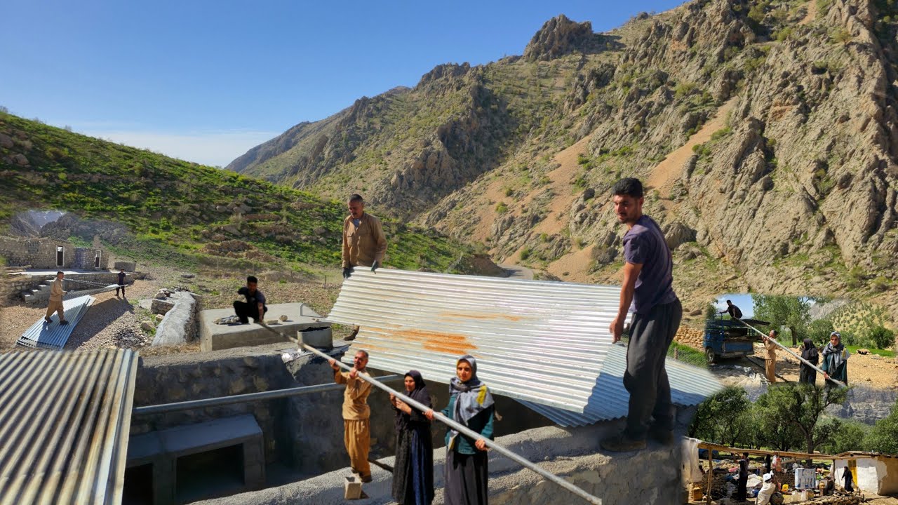 Nomadic Life: 🏠Migration and Migration Nomadic Family to Cold Regions: Nomadic lifestyle of Iran⛰️