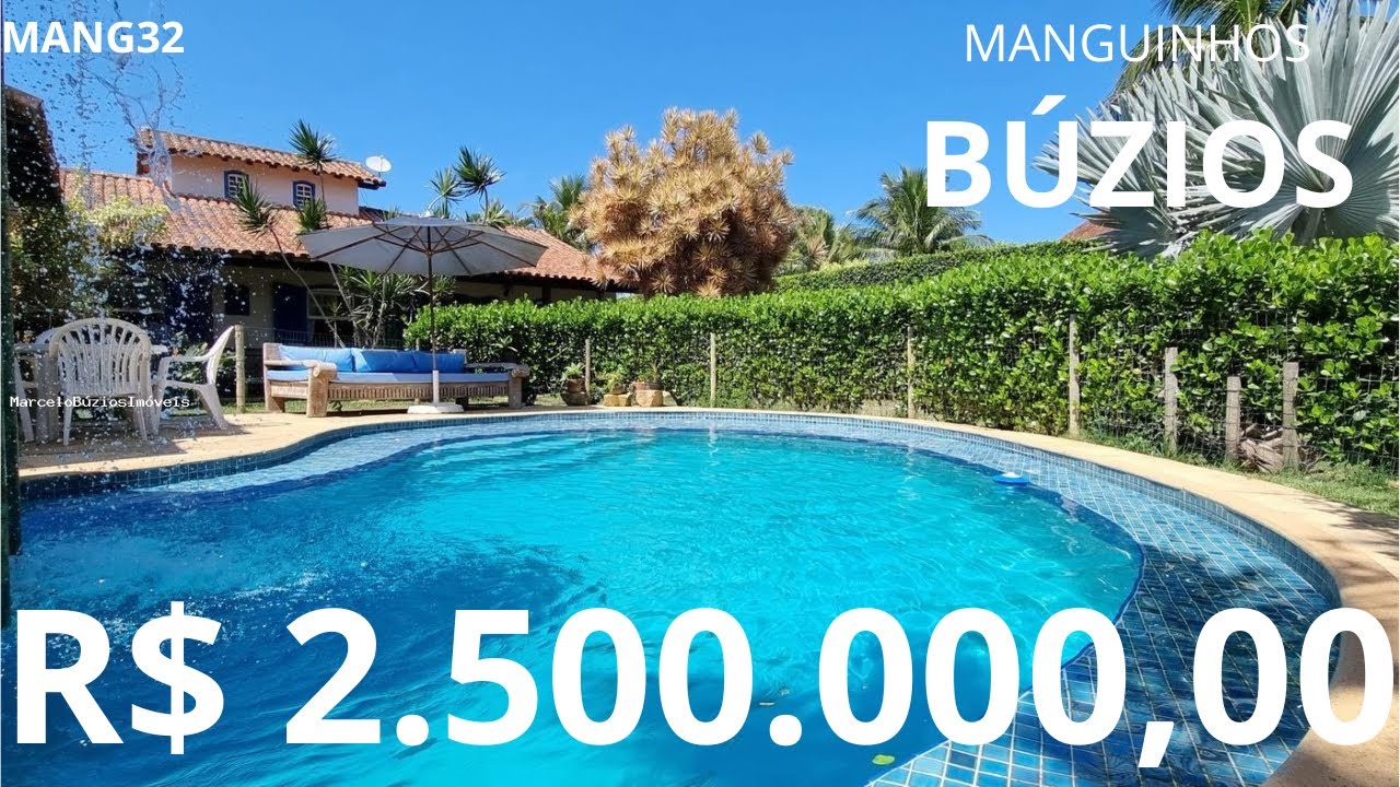 CASA COLONIAL RÚSTICA À VENDA PRAIA DE MANGUINHOS, BÚZIOS - RIO DE JANEIRO - MANG32