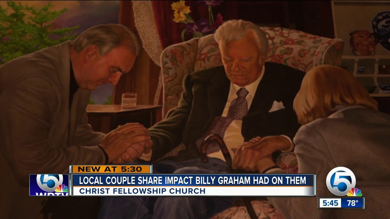 Christ Fellowship Church Pastor Tom Mullins and his wife share memories of Rev. Billy Graham