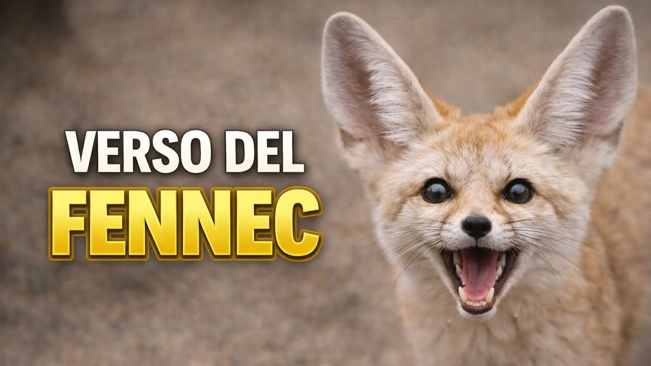 Il verso del Fennec – i richiami della piccola volpe del deserto