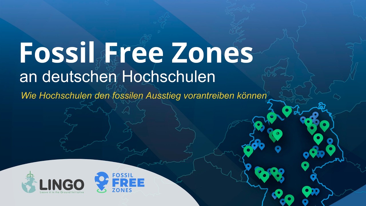 Fossil Free Zones an Hochschulen - Launch Webinar