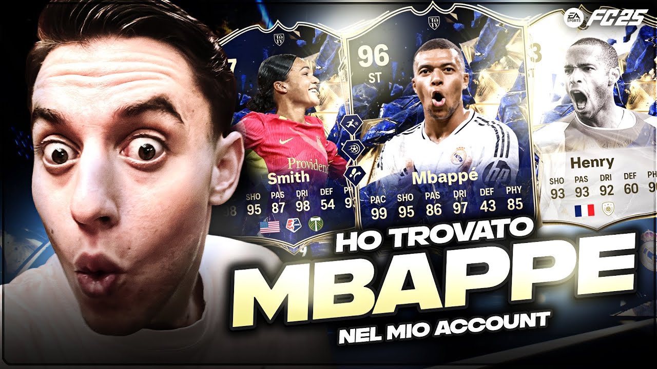 HO TROVATO MBAPPE TOTY NEL MIO ACCOUNT 😱 [FC 25 PACK OPENING]