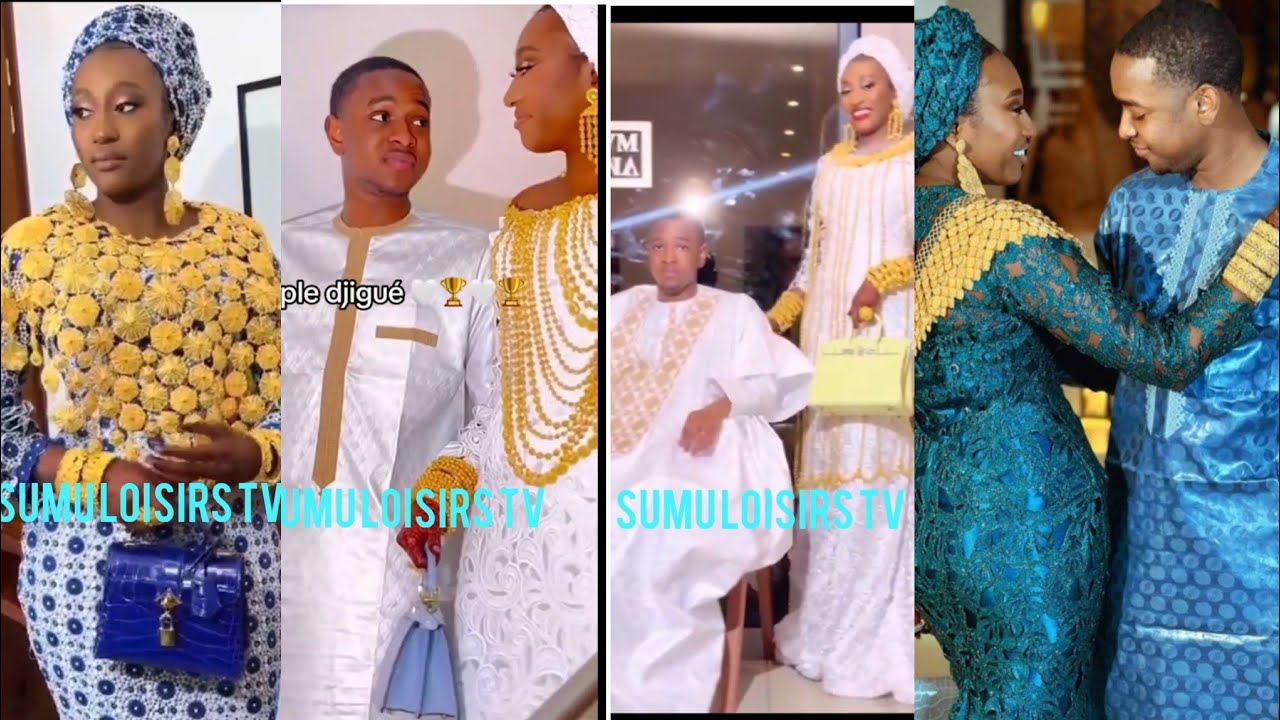 VLOG TOP TENUE MARIAGE DU COUPLE ROYAL DJIGUÉ JOSÉ BOBACAR ET FATOU NIANGADOU