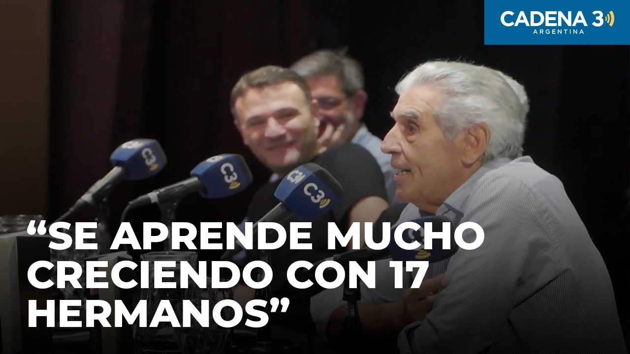 Miguel Clari&aacute; y recuerdos imborrables de su infancia con una familia numerosa | Cadena 3 Argentina
