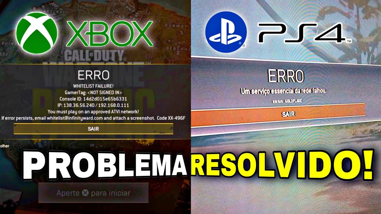 WARZONE NAO ENTRA E SAINDO SOZINHO? (ERRO WHITE LIST) RESOLVIDO!