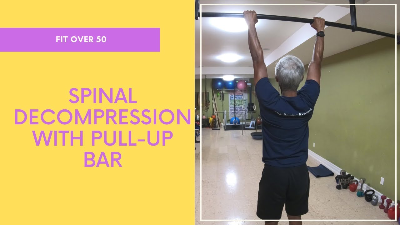Spinal Decompression with Pull-up Bar from KCFITT | Fit Over 50