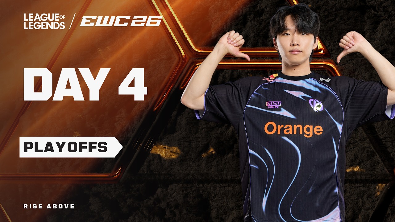 League of Legends at EWC 26 -  Day 4  - Playoffs