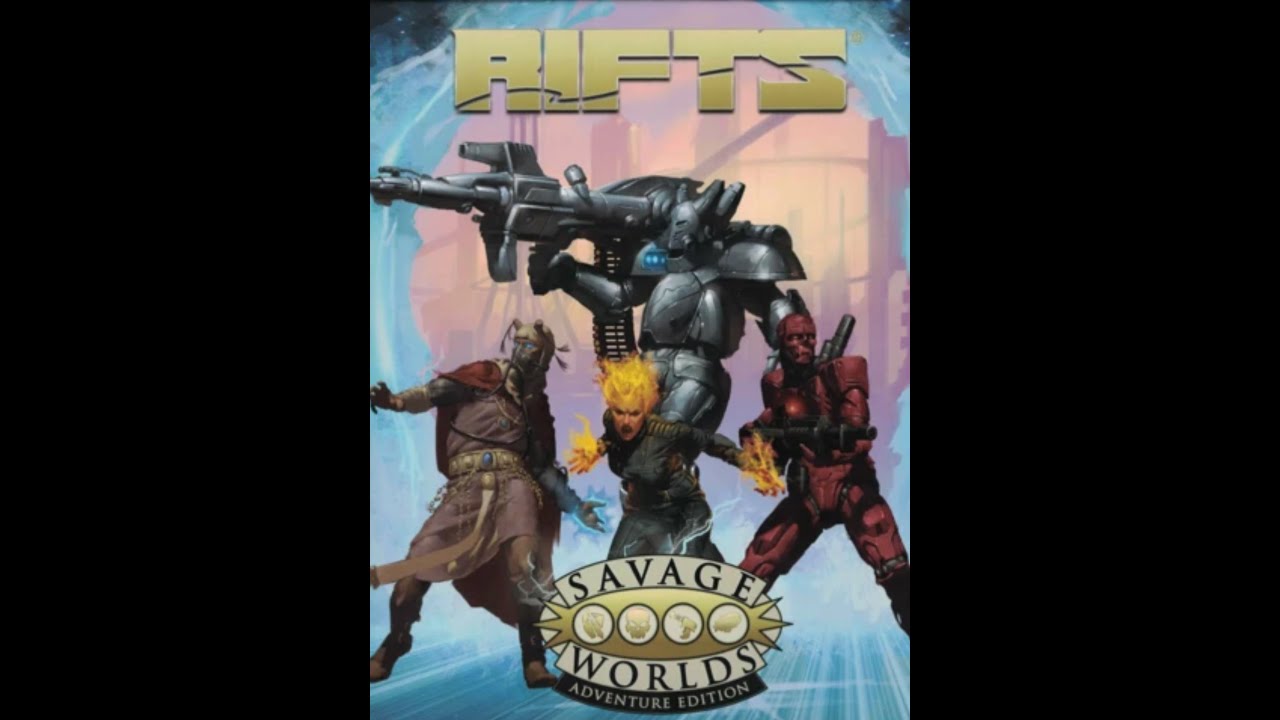 Savage Worlds Adventure Edition RIFTS Box Set Unboxing