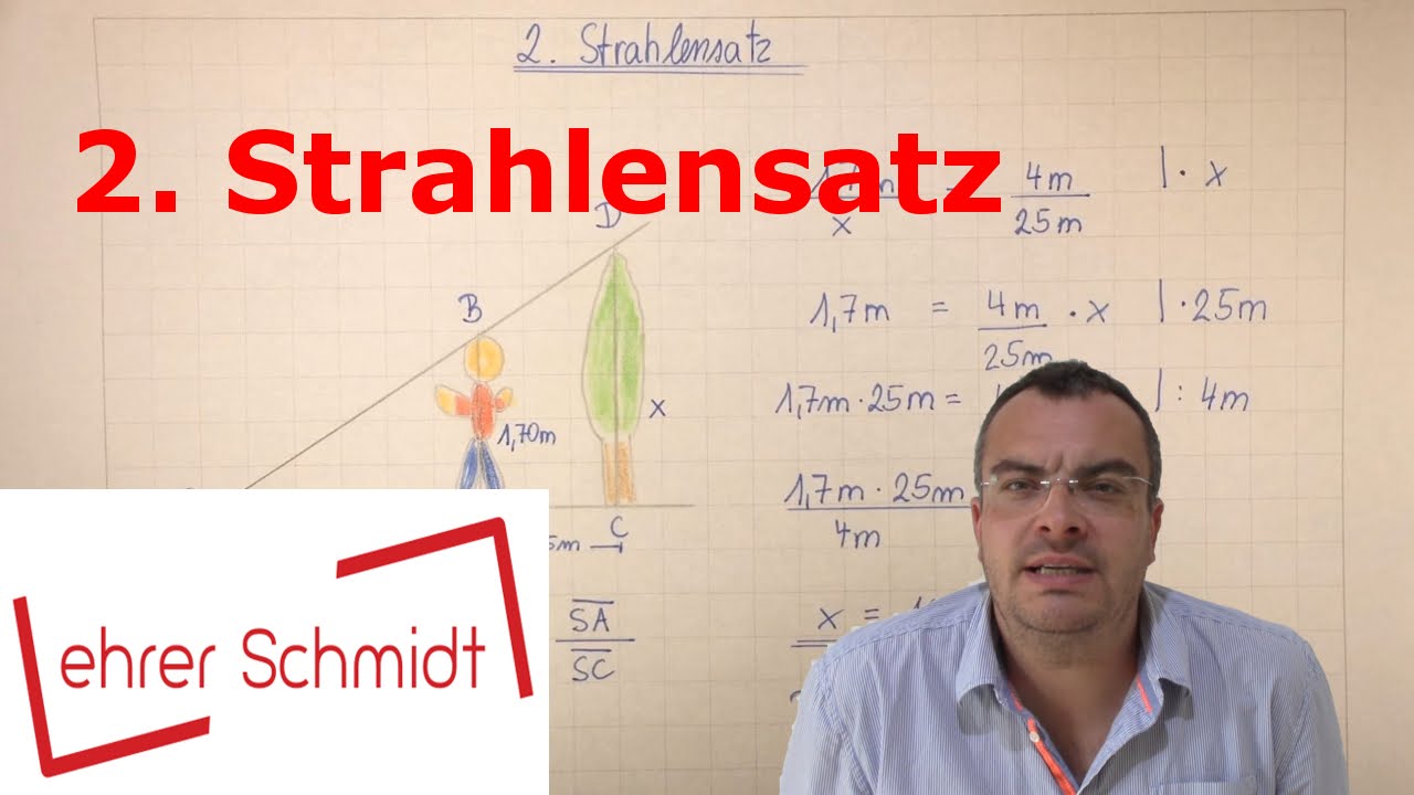 2. Strahlensatz | Mathematik | Geometrie | Lehrerschmidt