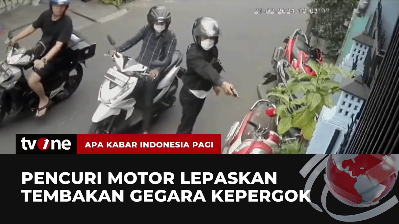 Curanmor Kepergok Pemilik Kendaraan, Pelaku Lepaskan Tembakan | AKIP tvOne