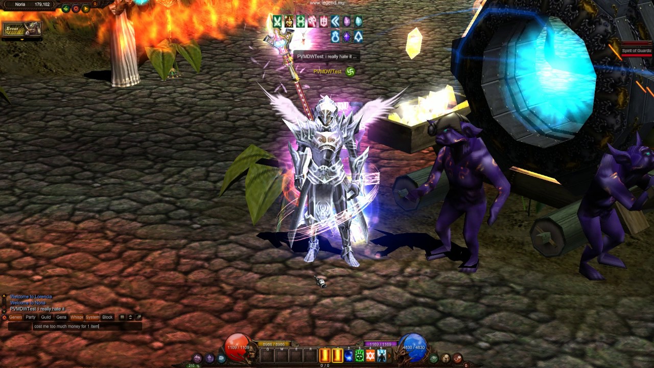 [Mu online season 12] Upgrade Holyangel set to +15