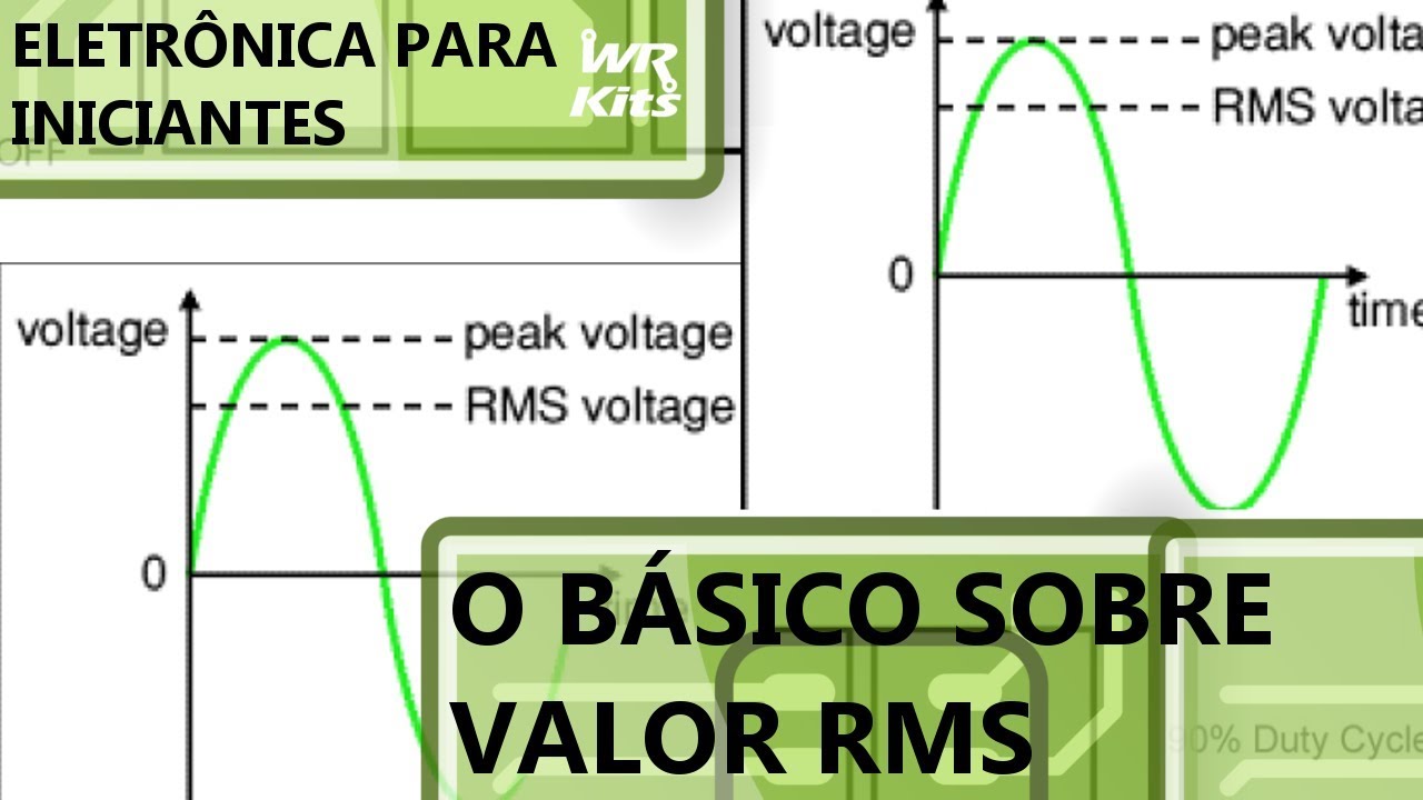 O BÁSICO SOBRE VALOR RMS | Eletrônica para Iniciantes #137