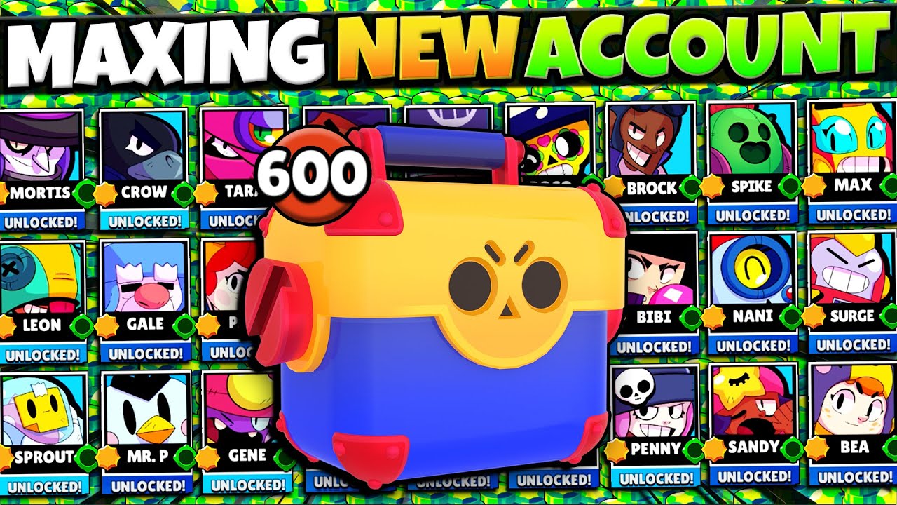 Unlocking & Fully Maxing EVERY Brawler Costs $??? | Insane 50,000+ Gem Mega Box Opening!