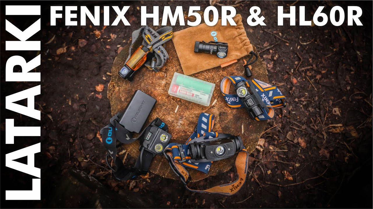 NASZE LATARKI CZOŁOWE - Fenix HM50R, HL60R i kilka innych.