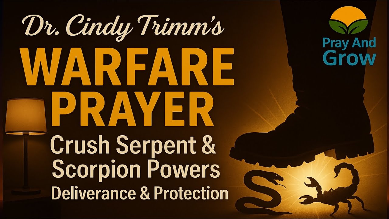 Dr. Cindy Trimm’s Warfare Prayer to Crush Serpent & Scorpion Powers | Deliverance & Protection
