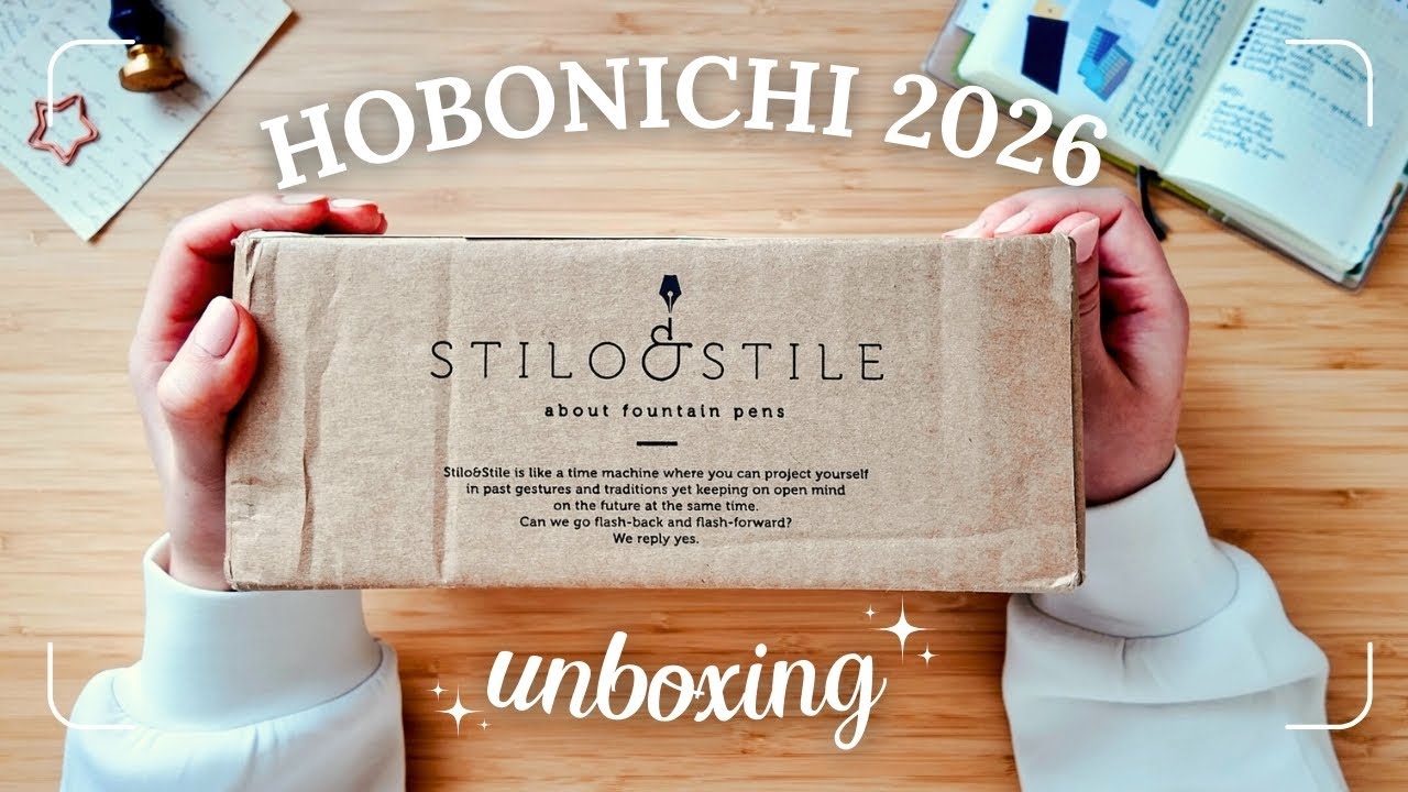 Hobonichi 2026 Unboxing
