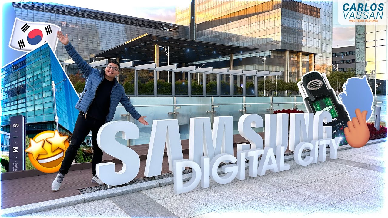 Tour por la Samsung Digital City! | Vlog desde Corea 🇰🇷