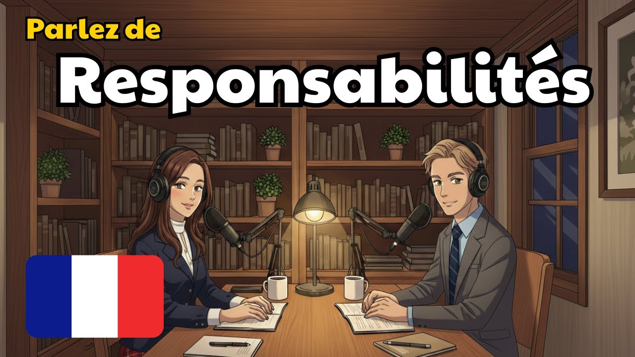 Comment parler de vos responsabilités en français | Pratique de conversation de la vie quotidienne