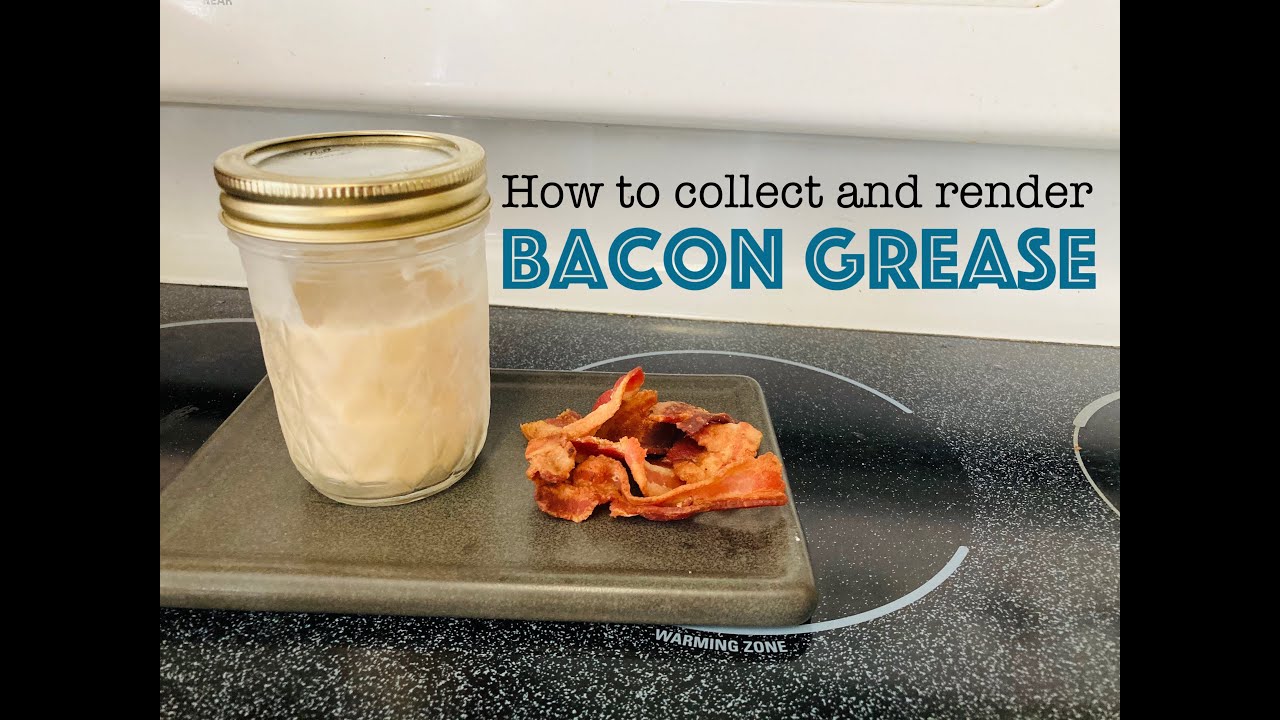 How to save your Bacon Grease