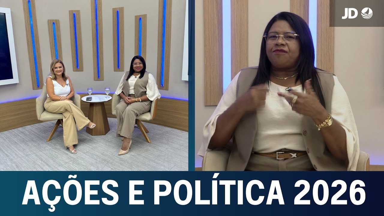 Micarla entrevista — Prefeita Nilda Cruz que fala sobre ações municipais e apoio político em 2026