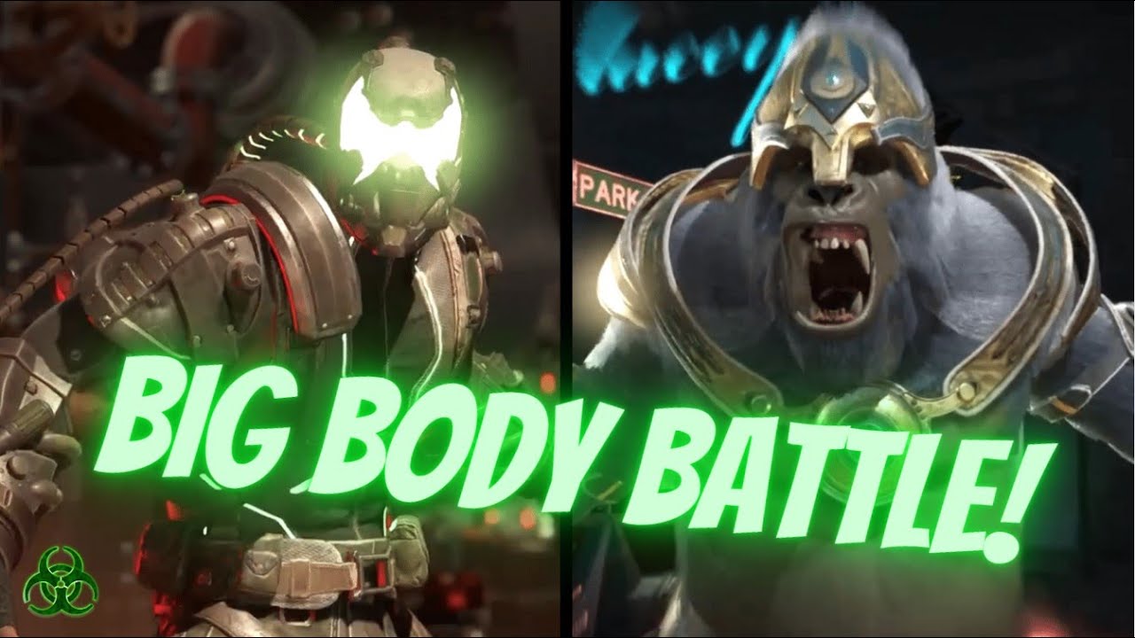 BATTLE OF THE BIG BODIES: BANE VS GORILLA GRODD!! Biohazard (Bane) vs Twylnn (Gorilla Grodd)