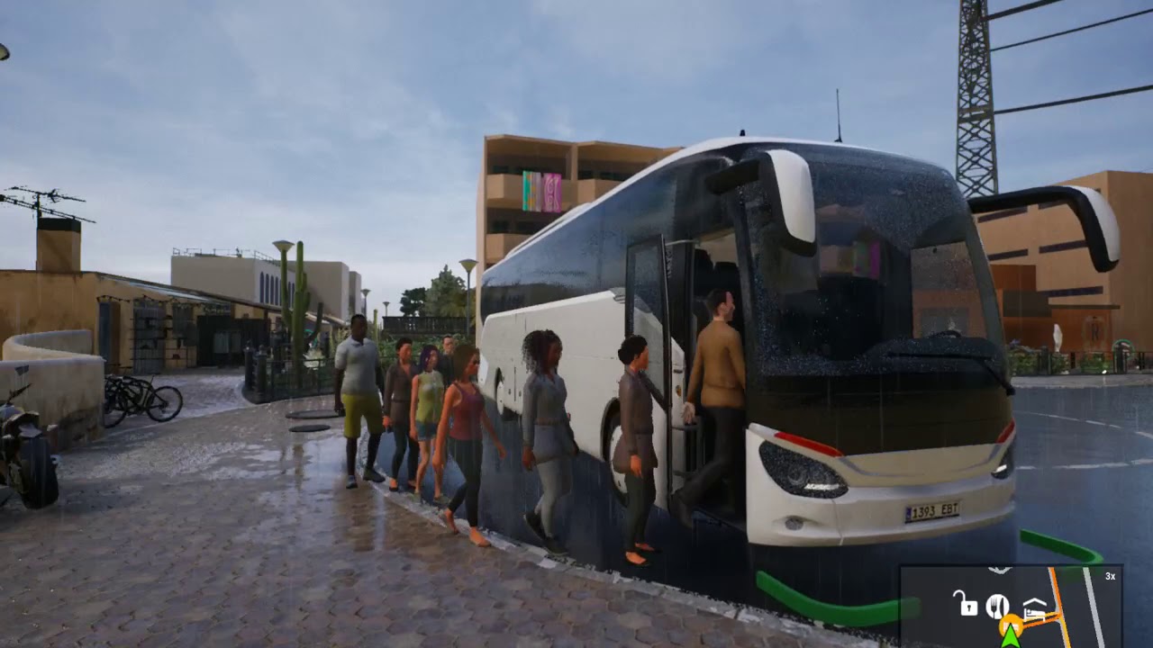 Tourist Bus Simulator VR - Comfort Class HD - Sightseeing tour , underground cave in the bay bug...