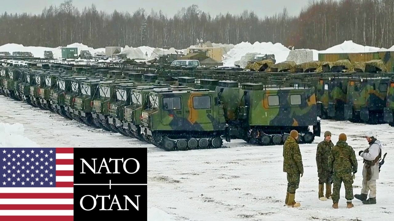 Морская пехота США, Северный ветер. Совместные военные учения в Швеции, НАТО.