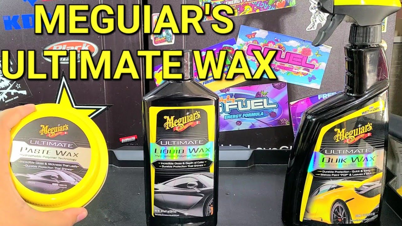 [VS] Spray vs Liquid vs Paste Wax - Which is Better? | Meguiar's Ultimate Wax